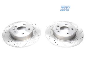 DISCHI FRENO FORATI E SCANALATI PER SEAT