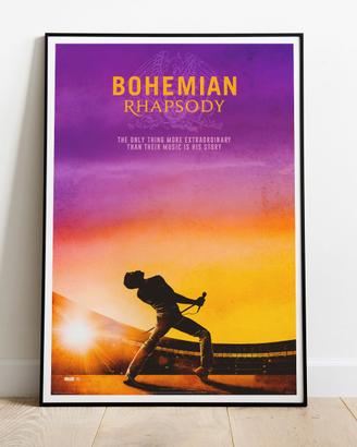 #352 - Poster Locandina Film "Bohemian Rhapsody"