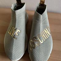 Scarpe donna calza Love Moschino 38 sneakers