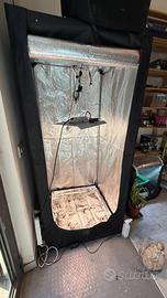 grow box + lambada led 200 wat