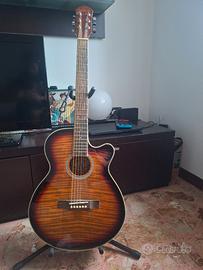 chitarra acustica amplificata maxine