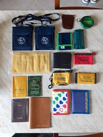 Lotto 17 Portafogli, Portadocumenti, Portaoggetti