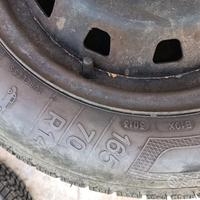 Pneumatici e cerchi fiat  punto 165 70 14