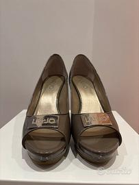 Scarpe di vernice open toe Liu Jo