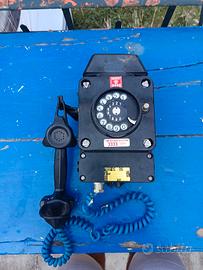 !COLLEZIONE!Telefono Bunker Esercito Guerra Fredda