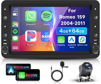 Autoradio per Alfa Romeo 159 dal 2004-2011, 4G/64G