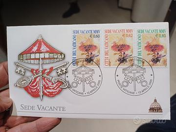 Serie completa francobolli sede vacante 2005