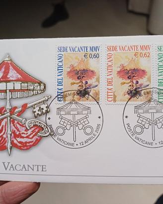 Serie completa francobolli sede vacante 2005