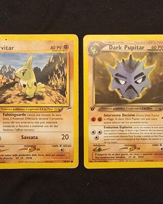 Dark Pupitar prima e Larvitar 1 Ed. ND ITA