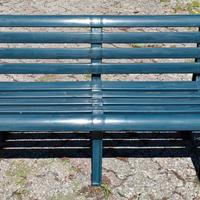 Panchina da giardino in plastica