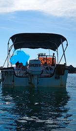 motoscafo barca torpedine 25 cv 