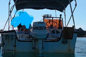 motoscafo barca torpedine 25 cv 