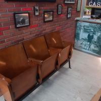 SEDIE DA CINEMA VINTAGE 