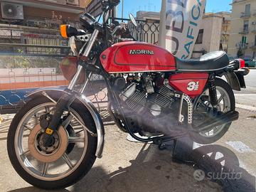 Morini 350 gt 1979 targa roma asi