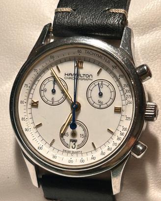 OROLOGIO UOMO HAMILTON QUARTZ CHRONOGRAPH 9704