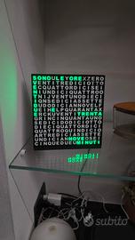 Orologio a Lettere