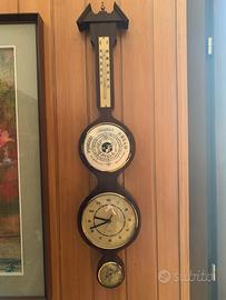 Orologio barometro igrometro termometro da parete
