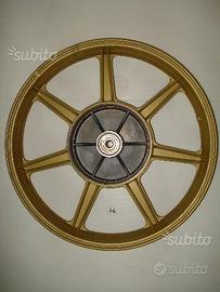 Ruota post.Morini 350 Oro, Grimeca, 2,15x18