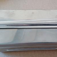 bollitore per siringa vintage in inox