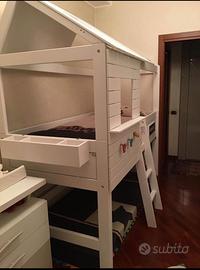 Letto Casetta LIFETIME Originale con 2 Materassi