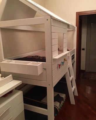 Letto Casetta LIFETIME Originale con 2 Materassi