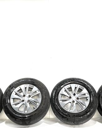 4 CERCHI IN LEGA PEUGEOT 2008 Serie 98281855ZV (19