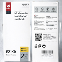 Vetro temprato per iPhone 15 Pro Max (2 pezzi)