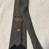 Borbonese cravatta seta nuova con custodia