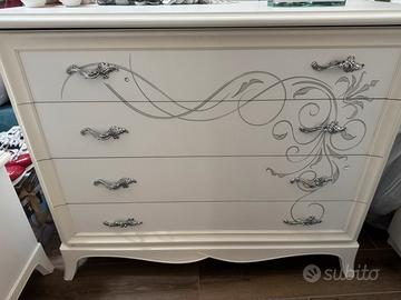 Set como’ 2 comodini e specchiera abbinati