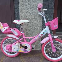 Dino bikes Principesse Disney 14 pollici