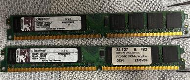 RAM Kingston DDR2 4GB 2x2GB 800MHz