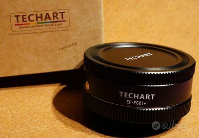 Techart EF-FG01+   Ottiche Canon EF su Fuji GFX