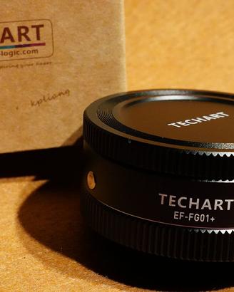 Techart EF-FG01+   Ottiche Canon EF su Fuji GFX