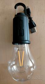 Lampadina a LED per campeggio o giardino