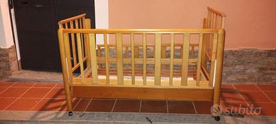 Lettino Foppapedretti con sbarre