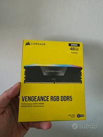 DDR5 corsair 48gb 2x24gb 7000mhz VENGEANCE  rgb