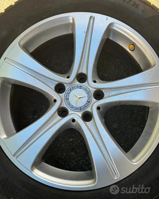 Cerchi in lega da 17 originali mercedes