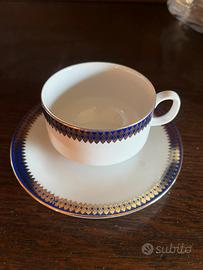 12 Tazzine da caffè con zuccheriera