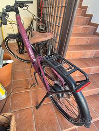 bicicletta Cannondale.a.pedalata assistita