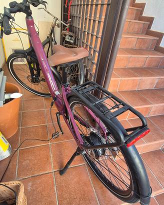 bicicletta Cannondale.a.pedalata assistita