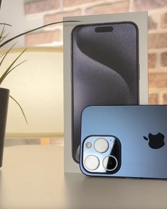 iPhone 15 Pro Max - Blu Titanio