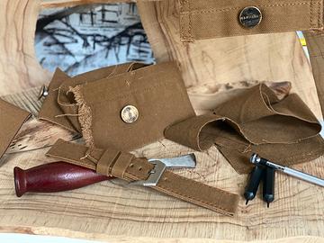 Cinturini in Canvas  100% cotone fatti a mano