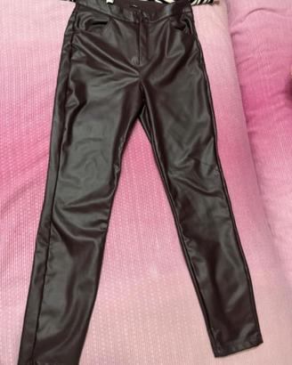 Pantaloni similpelle Tezenis