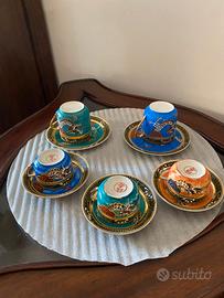 Servizio tazzine cinesi vintage