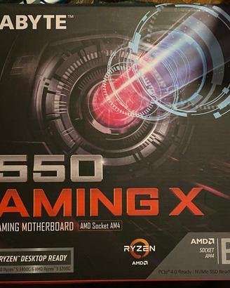 Scheda Madre Gigabyte B550 Gaming X (AM4)