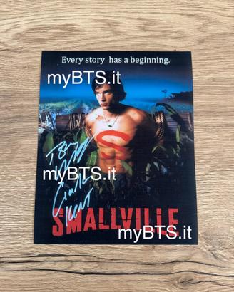 Ristampa autografo Tom Welling Smallville Superman