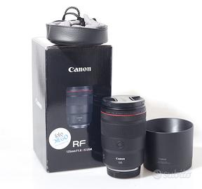 OBIETTIVO CANON RF 135 MM F/1.8 L IS USM. GARANZIA