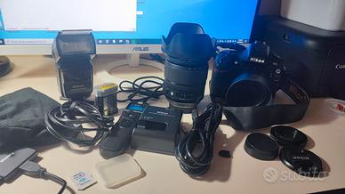 corredo fotografico Nikon D800