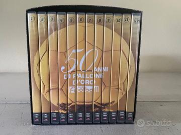 RACCOLTA 12 DVD STORIA PALLONE D'ORO