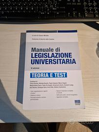 Manuale di legislazione universitaria